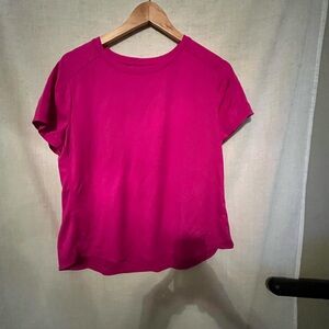 Avia Women's Bright Fuchsia Short Sleeve Tee Size XL
